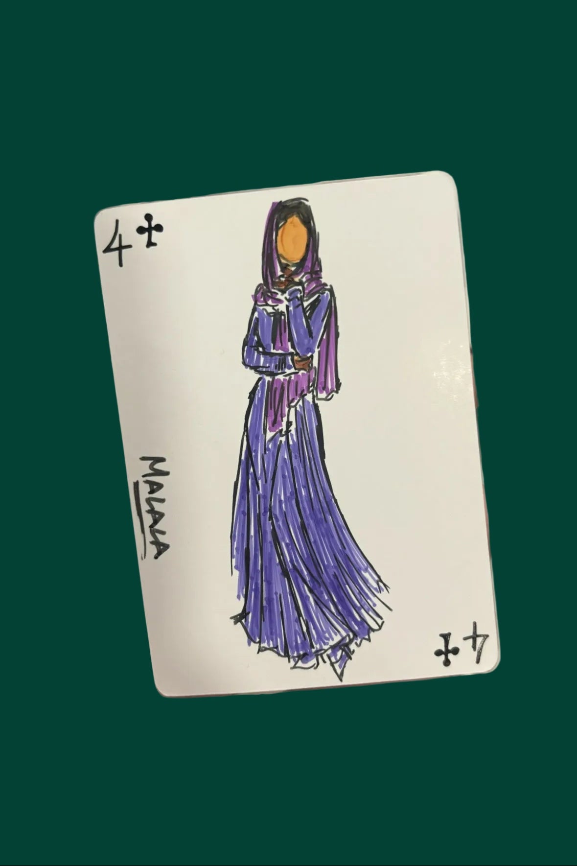 Malala Yousafzai Card