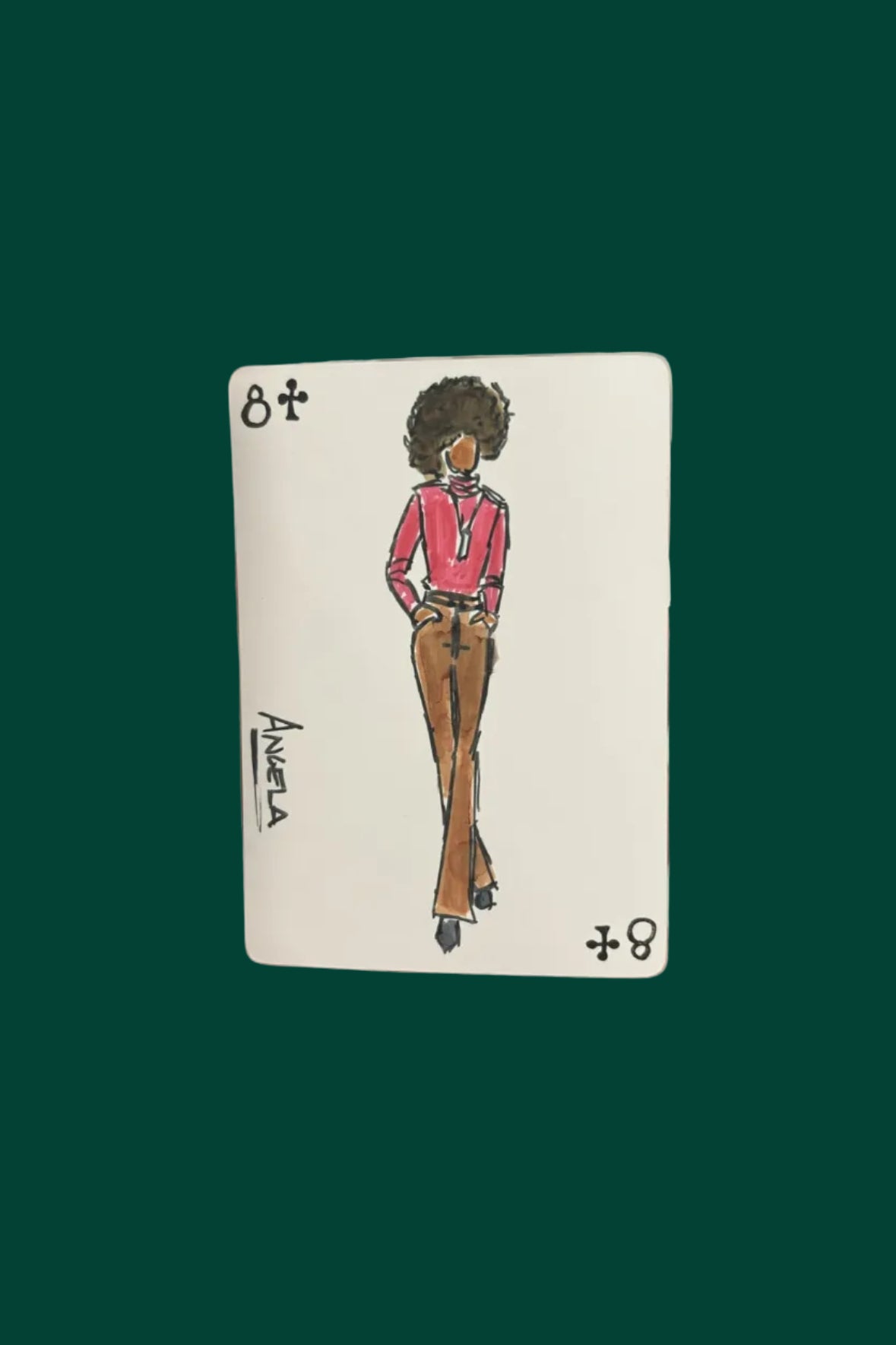 Angela Davis Card