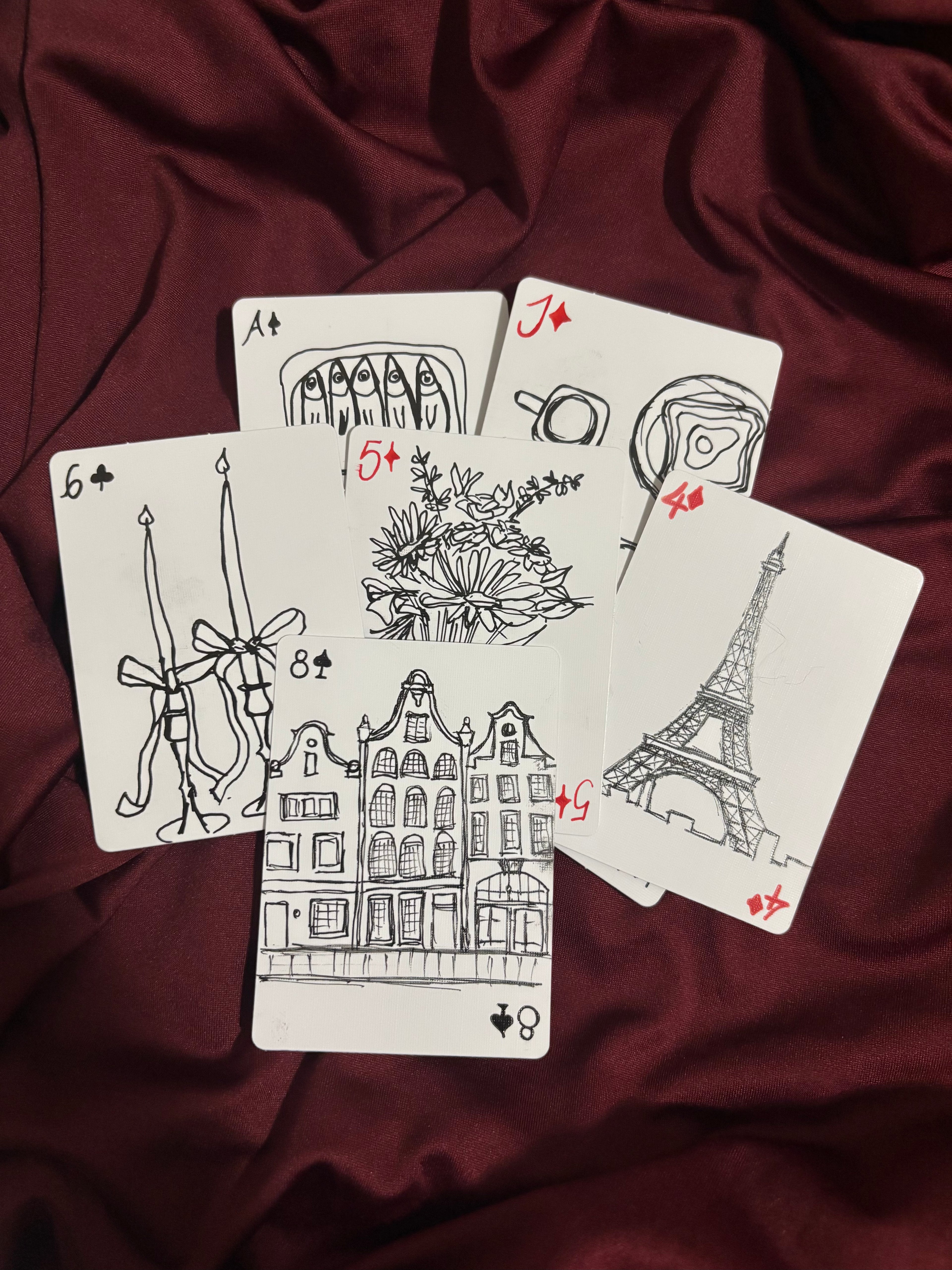 Alma's Custom Cards for April