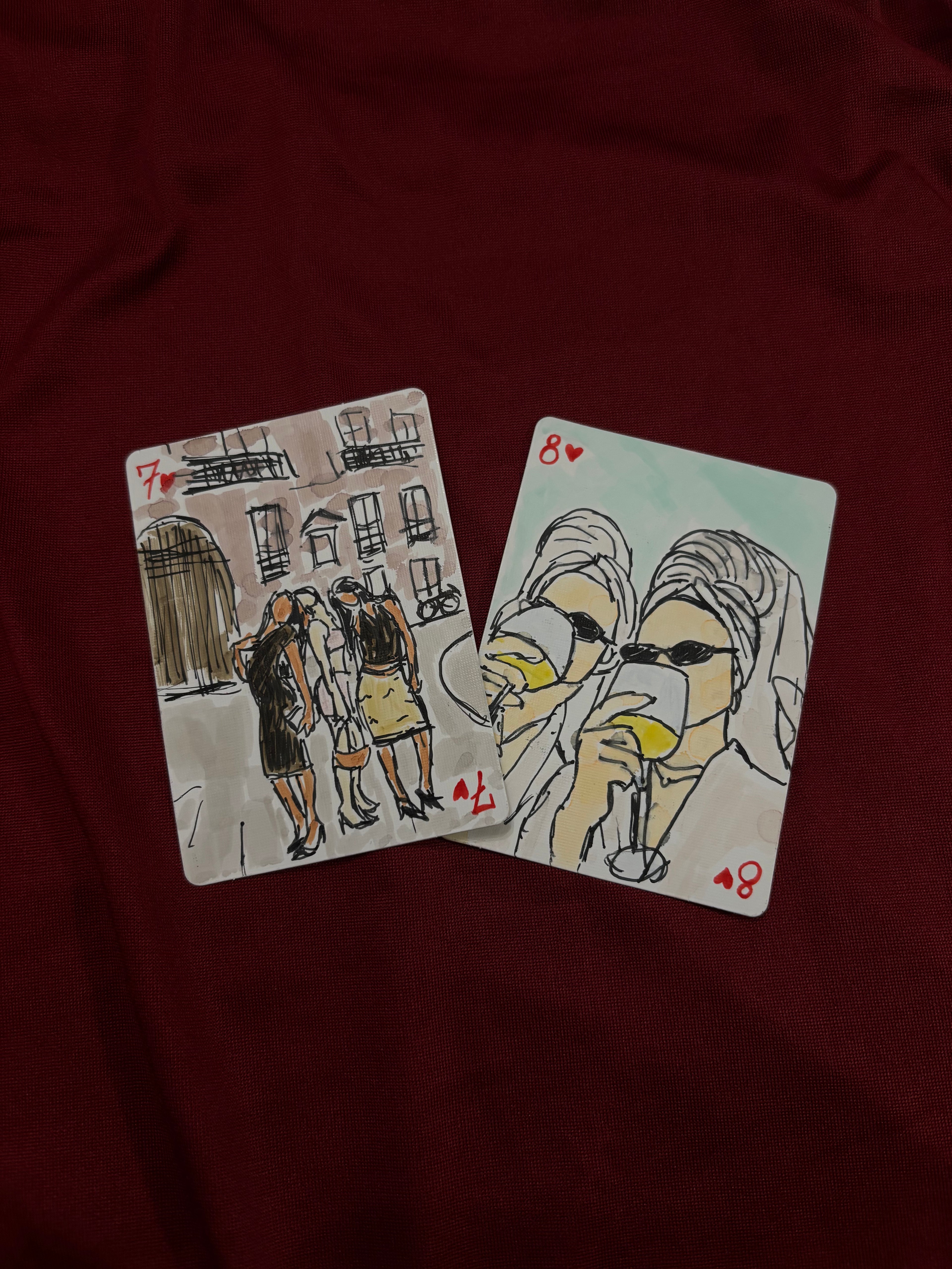 Alma's Custom Cards for April